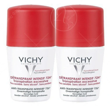 Vichy СЕТ Deo Stres Део рол-он 1+1