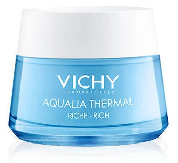 VICHY Aqualia Thermal Богат дневен крем за сува кожа, 50 мл