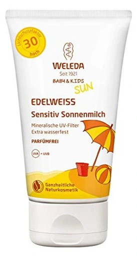 WELEDA sensitiv mleko SPF30+/150ml