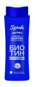 ЗДРАВЕ – ШАМПОН АКТИВ ПРОТИВ ПЕРУТ БИОТИН 390 МЛ