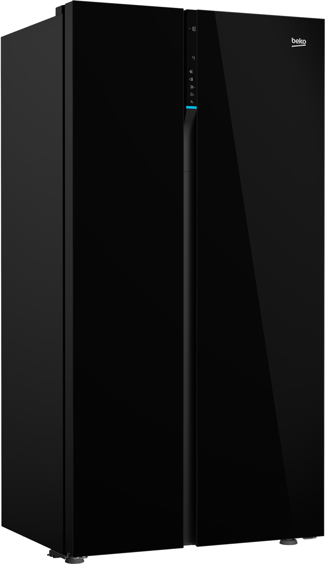BEKO Side By Sidе Фрижидер GN163140ZGBN црна