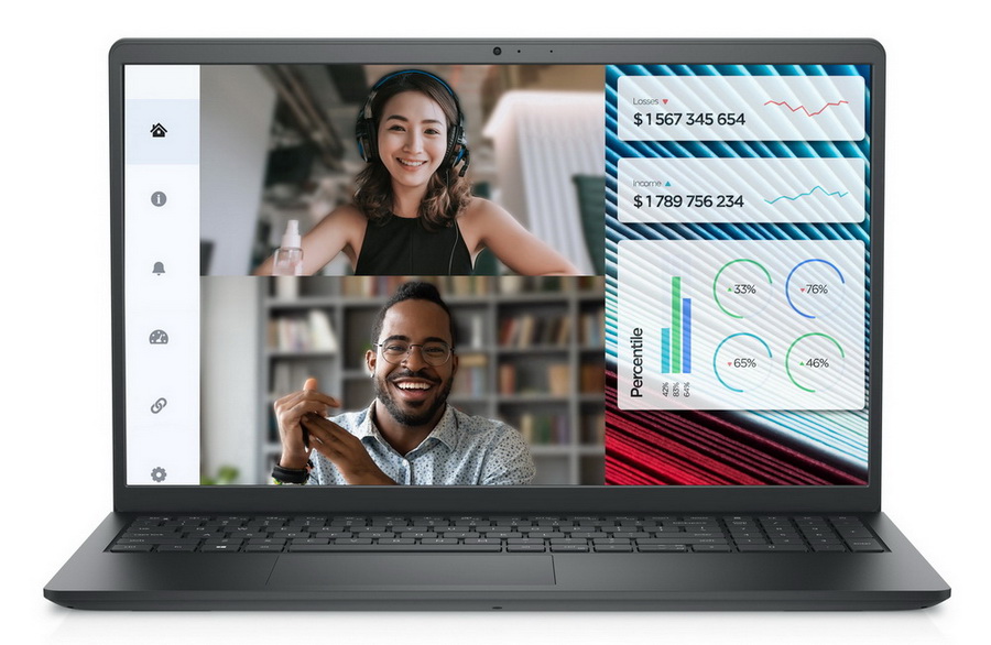 Notebook Dell Vostro 3520 i3-1215U/8GB/256GB/Intel Iris XE/15.6" FHD 120Hz/BacklitKB/3Cell/Ubuntu