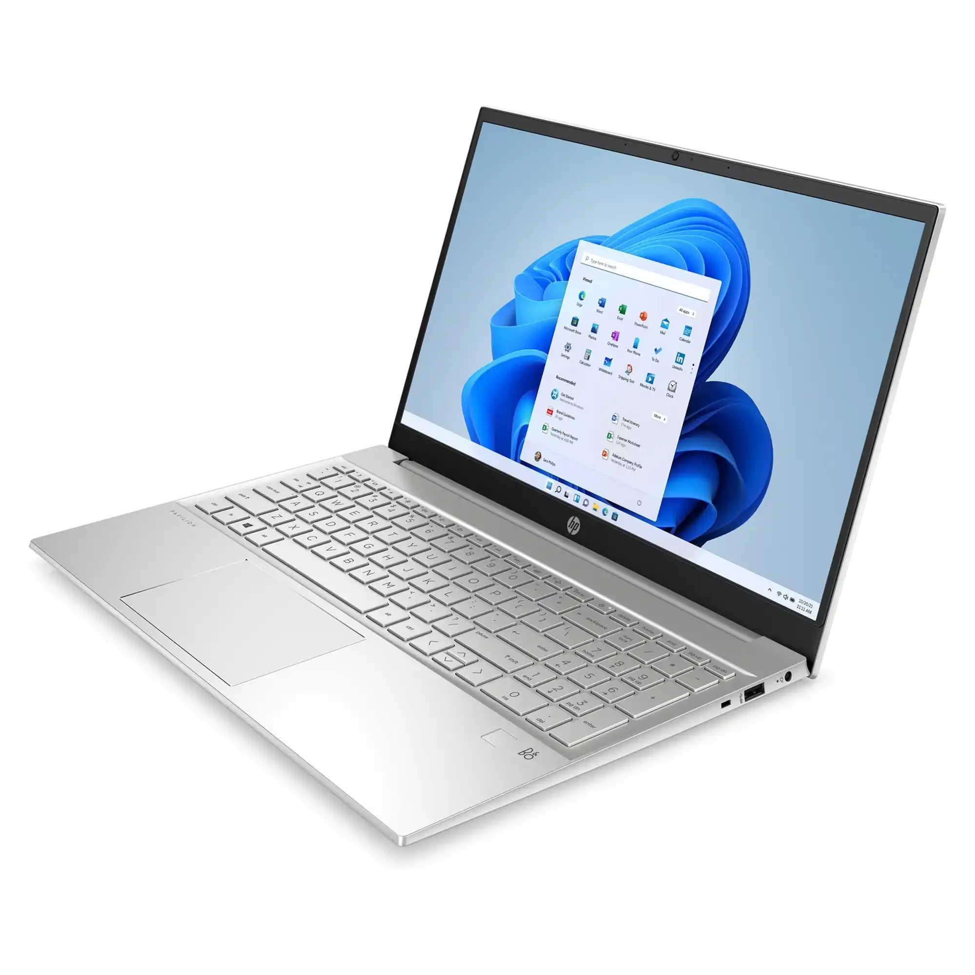 Лаптоп HP 15-fc0047nia (Natural Silver)