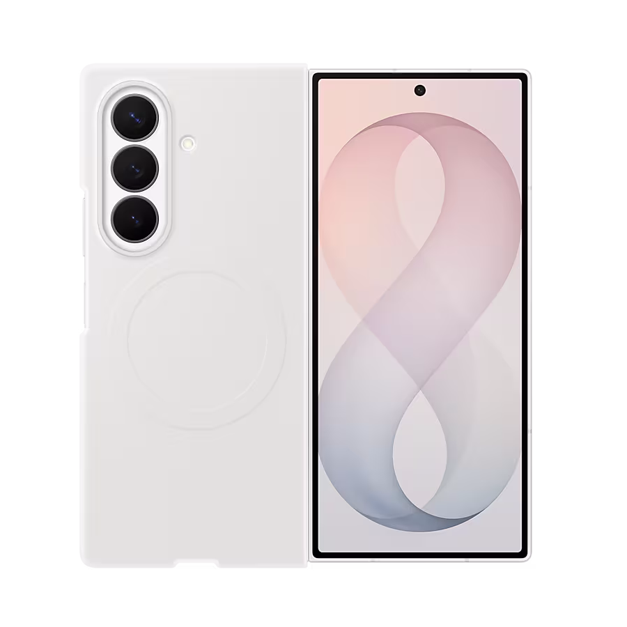 Samsung Galaxy Z Fold8 Ultra Silicone Magnet Case Cream