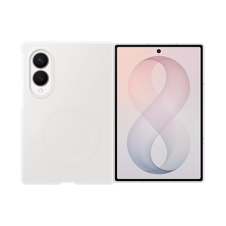 Samsung Galaxy Z Fold8 Silicone Magnet Case Cream