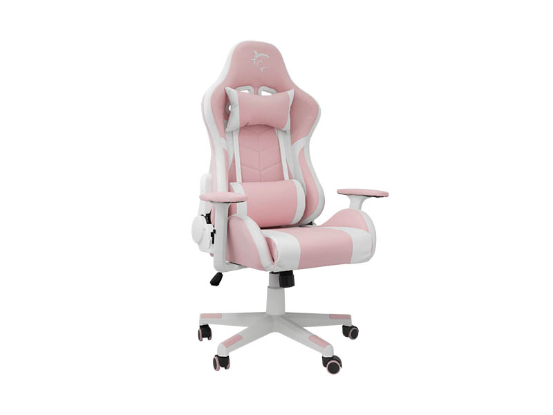 Гејмерски стол Gaming Chair White Shark Roxy Pink