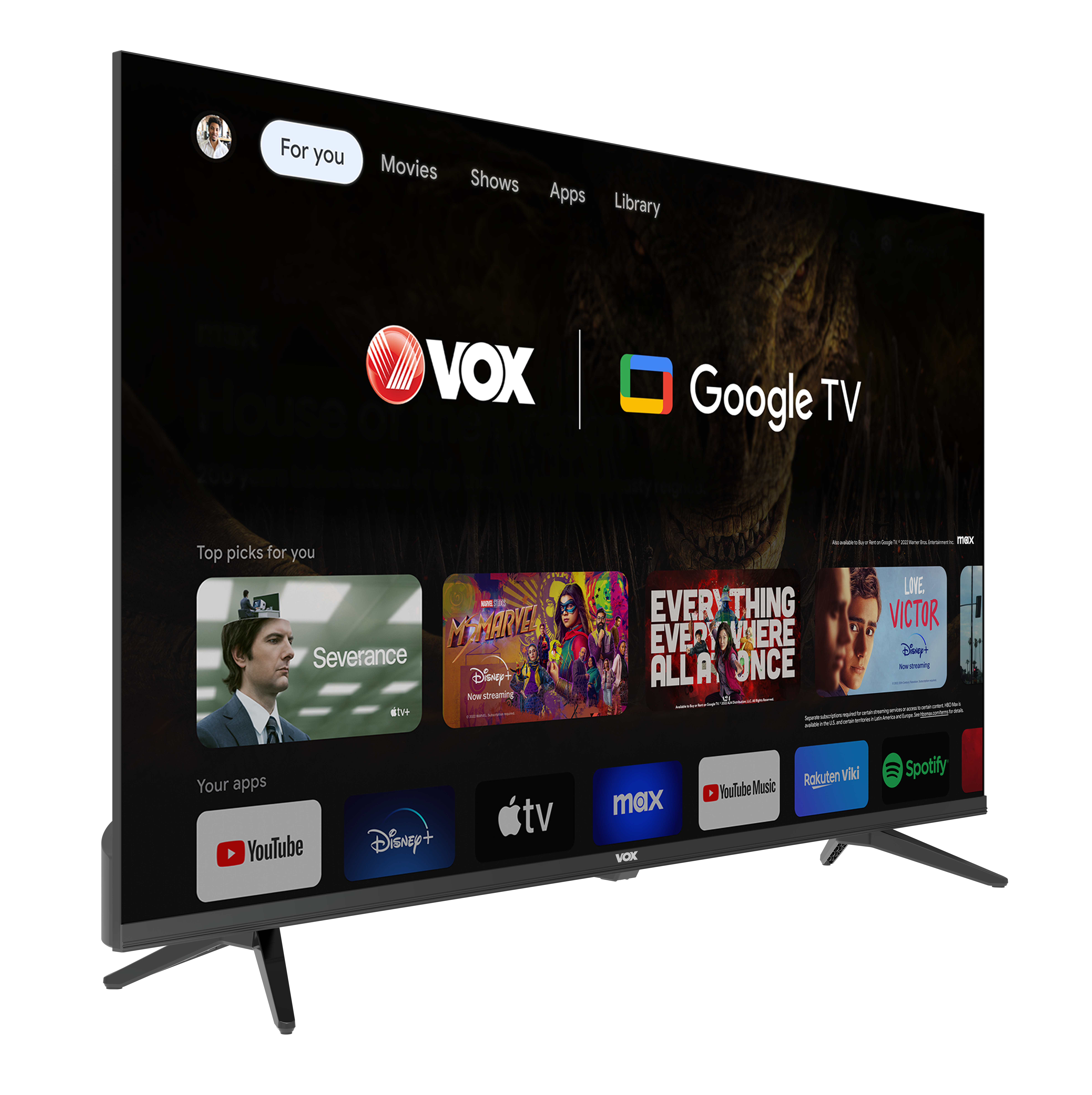 Телевизор VOX 43GOF050B 43" Smart TV