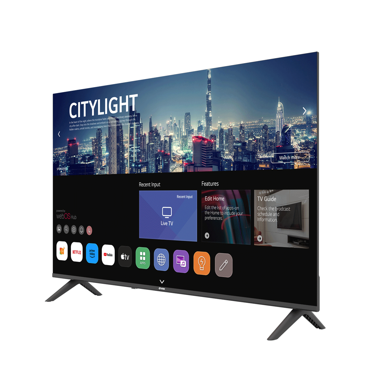 Телевизор VOX 43WOS684BF 43" Full HD Smart TV